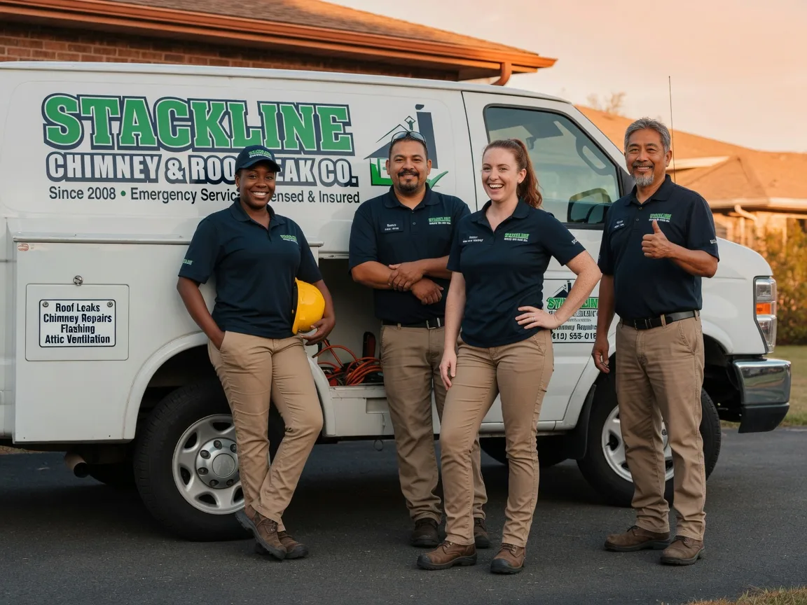 Chimney flashing repair company in Wingate, MD